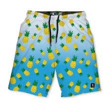 Pineapple Rain Lacrosse Shorts - Front