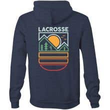Outdoors Lax Hoodie - Back