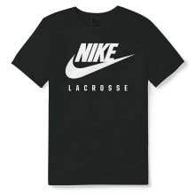 Nike Swoosh Black Lacrosse Tee