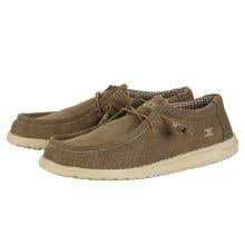 Hey Dude Wally Canvas Nut Shoes