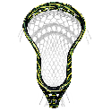 Neon Tiger Dyed Lacrosse Head