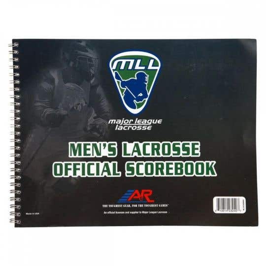 Major League Lacrosse Official Scorebook - Mens
