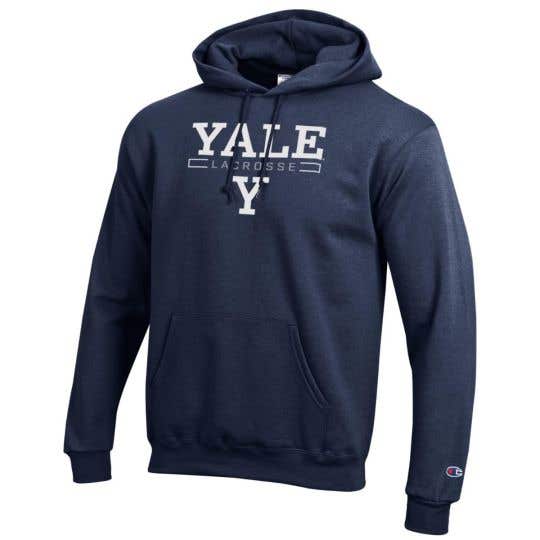 Yale Bulldogs Lax Hoodie Adult