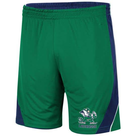 Reversible Notre Dame Lacrosse Shorts - Green