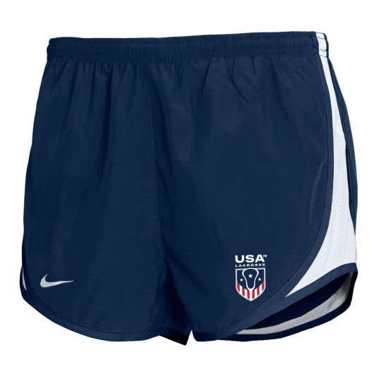 Nike Fly USA Girls Lacrosse Shorts - Navy