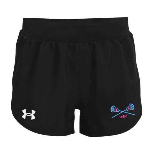 Under Armour Girls Lacrosse Shorts - Black