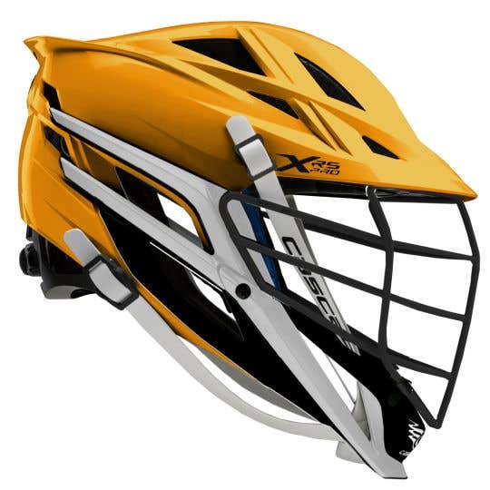 Cascade XRS Pro Friar Lacrosse Helmet (Athletic Gold Shell/Black Facemask)