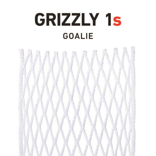 StringKing Grizzly Goalie Mesh 1S - White