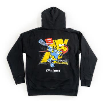 Simpsons Neutrino Lacrosse Hoodie - Adult
