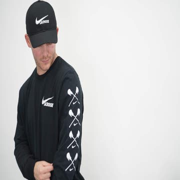 Nike Check Adult Long Sleeve Lacrosse Tee