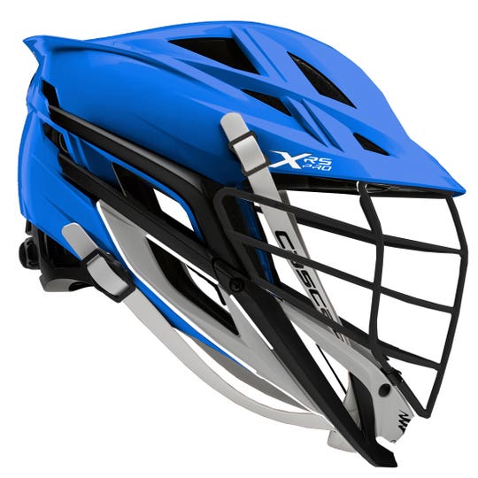 Cascade XRS Pro Blue Devils Lacrosse Helmet (Royal Shel/Black Facemask)