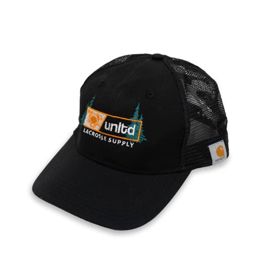 unltd x ECD trucker hat front design