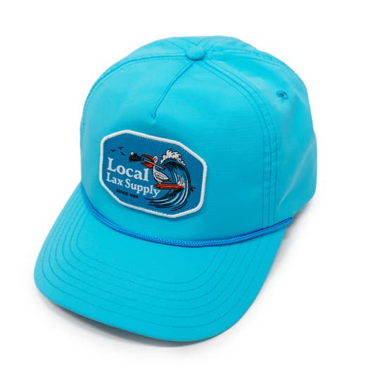 Local Lacrosse Supply Co. Hat front view