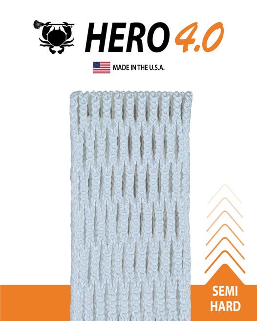 ECD Hero 4.0 Lacrosse Mesh-Semi-Hard