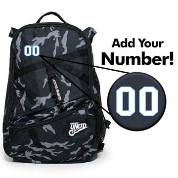 Overtime Black Ops Junior Lacrosse Backpack