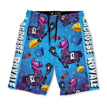 Lacrosse Royale! Lacrosse Shorts front view