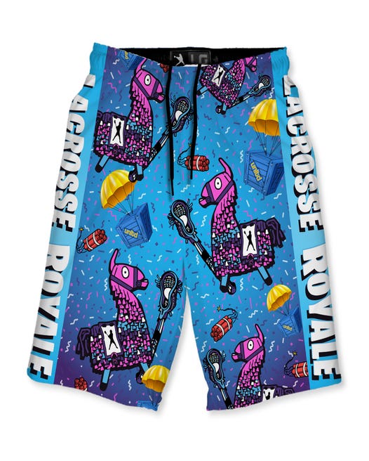 Lacrosse Royale! Lacrosse Shorts front view