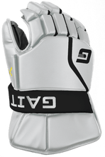 Gait Box Lacrosse Goalie Gloves - White Back