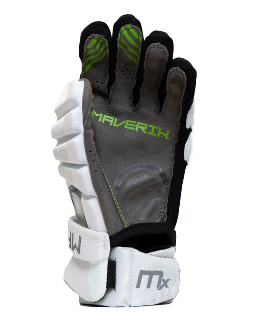 Maverik MX LE Lacrosse Gloves - White