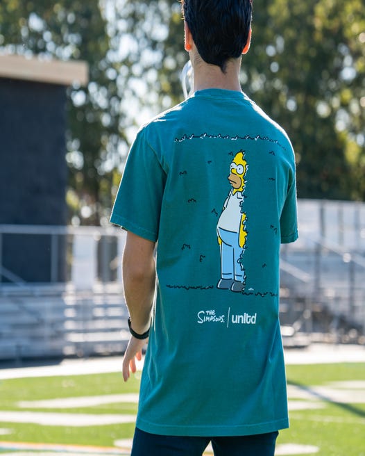 Simpsons Homer Lacrosse Tee - Adult