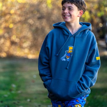 Simpsons Chenille Lacrosse Hoodie - Youth