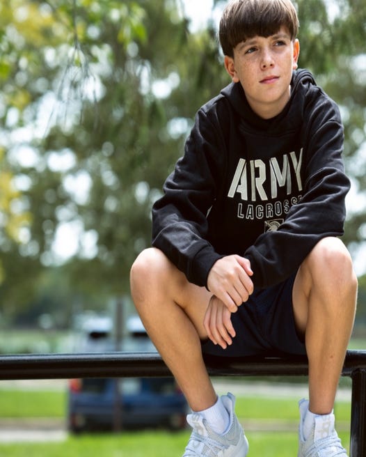 Army Lacrosse Hoodie - Youth