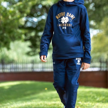 Notre Dame Lacrosse Under Armour  Hoodie - Youth