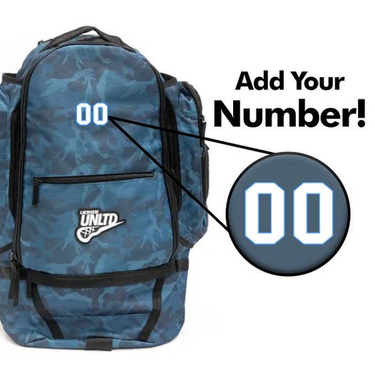 Overtime Navy Camo Adult Lacrosse Backpack Overtime Navy Camo Adult Lacrosse Backpack