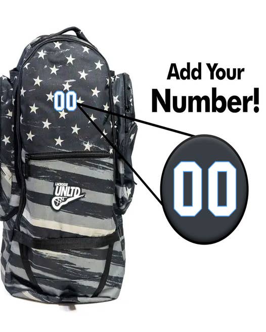 Overtime USA Adult Lacrosse Backpack