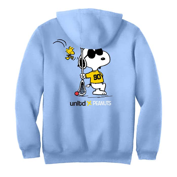 unltd X Peanuts Lacrosse Hoodie - Back