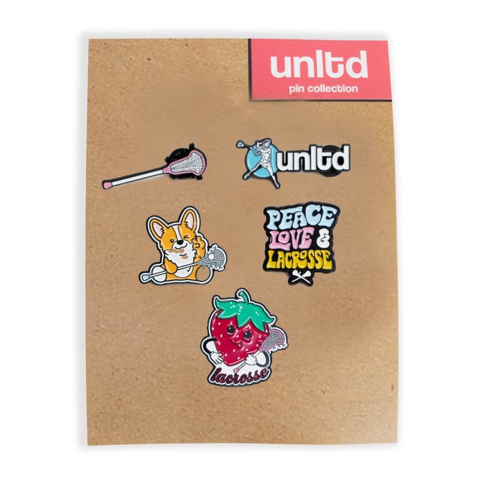 Girls unltd lax pin set
