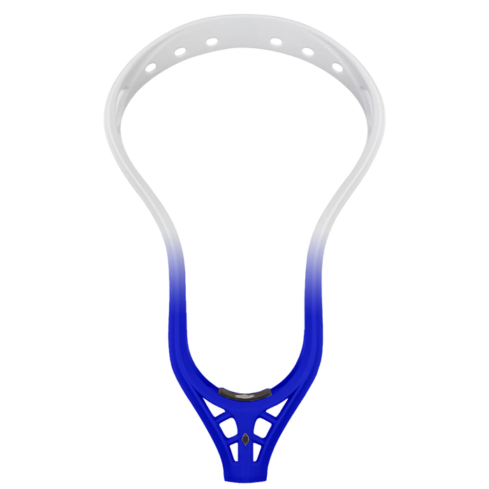 Custom bottom fade dyed lacrosse head royal blue