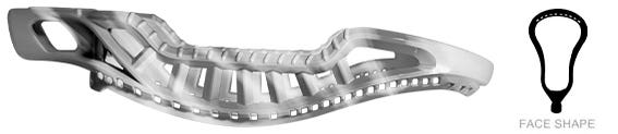 Gait D2 Transition Chrome Dyed Unstrung Lacrosse Head
