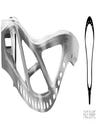 Warrior Evo QX-D Chrome Dyed Unstrung Lacrosse Head