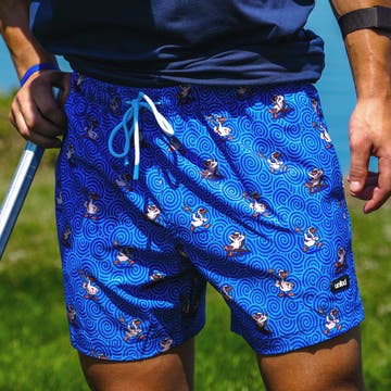 Silly Goose Swim Dodge Lacrosse Shorts