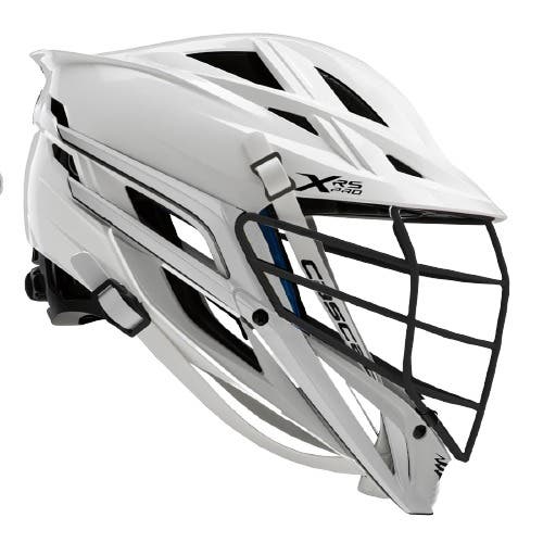 Cascade XRS Pro Lacrosse Helmet (White Shell/Black Facemask)