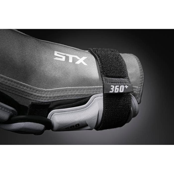 STX Stallion 500 Lacrosse Arm Guards 360+ adjustable size band