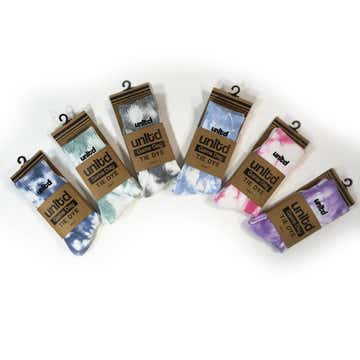 LU Tie Dye Lacrosse Socks