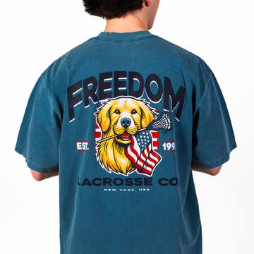 Freedom Lacrosse Tee