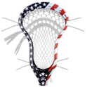 USA Flag Full Dyed Lacrosse Head