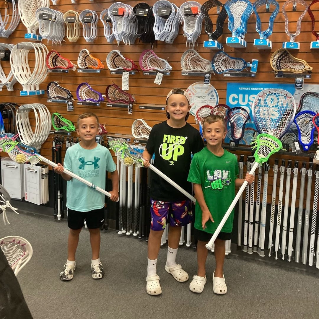 Lacrosse Unlimited &gt; Any Other Sporting Goods Store