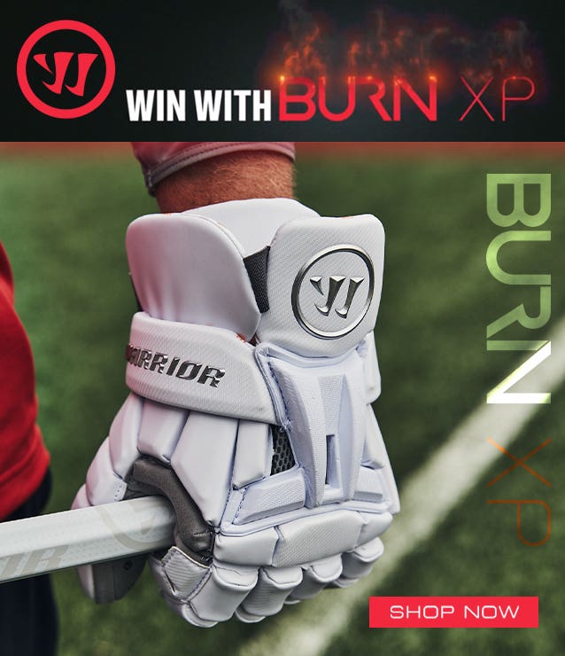 Warrior Burn XP Lacrosse Gloves Graphic