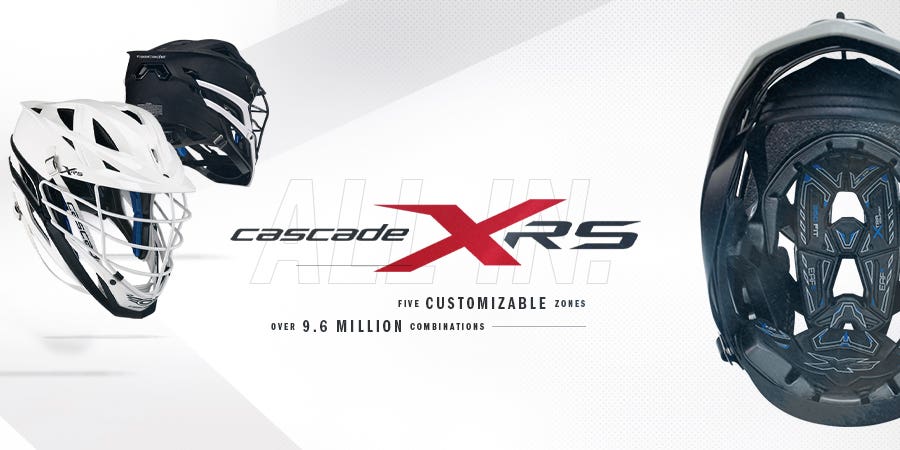 Create your own personalized lacrosse helmet in your teams colors with our customizer!
