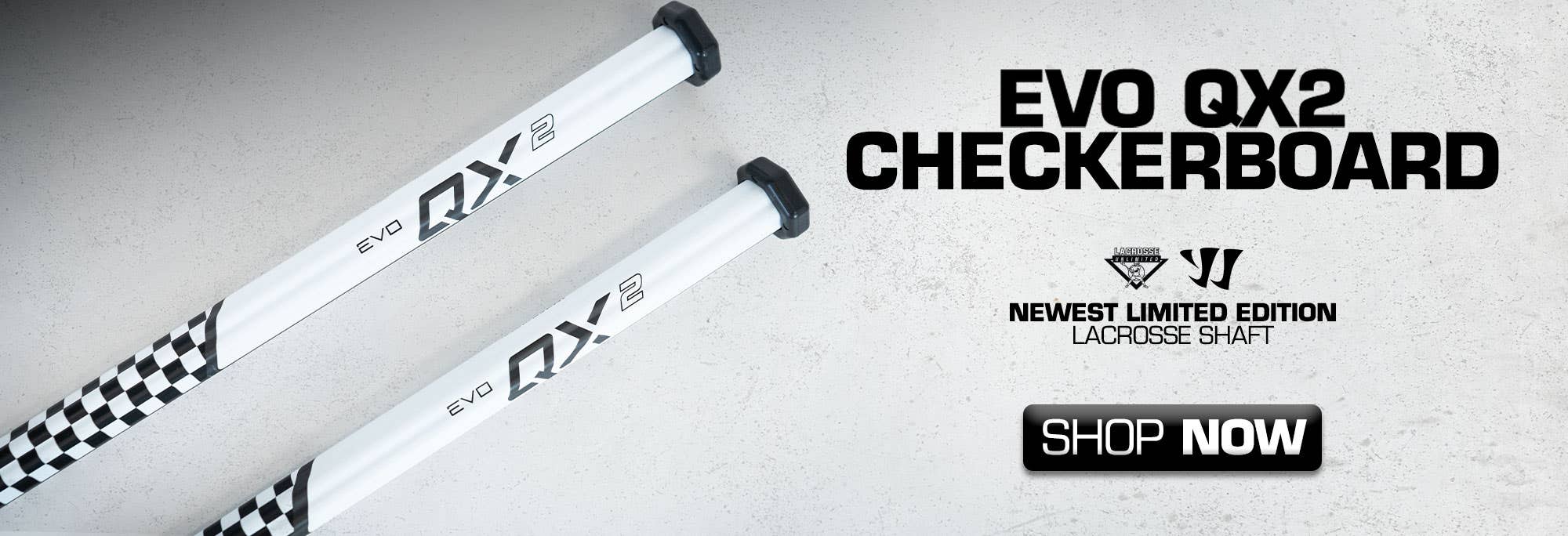 EVO QX2 Checkerboard Limited Edition Lacrosse Shaft