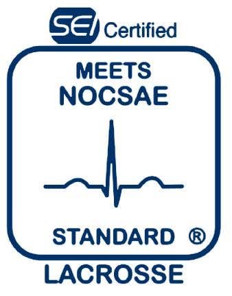 SEI Certified Meets NOCSAE Standard