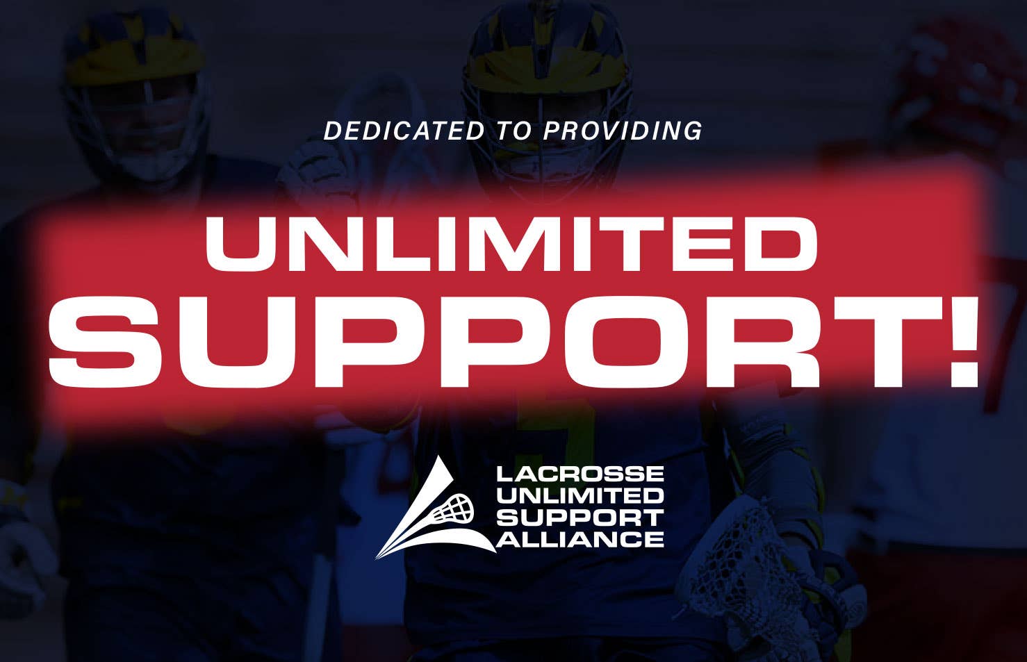 Lacrosse USA Support Graphic