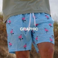 men's graphic shorts