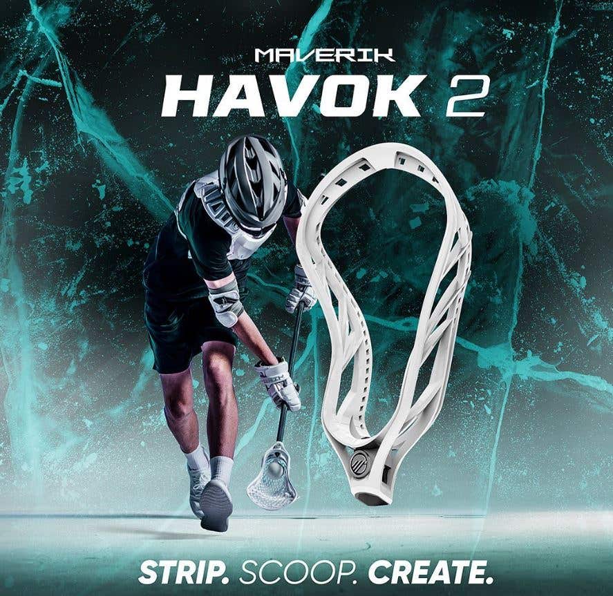 Stylized image of the Havok 2.0 with stylized text and a player